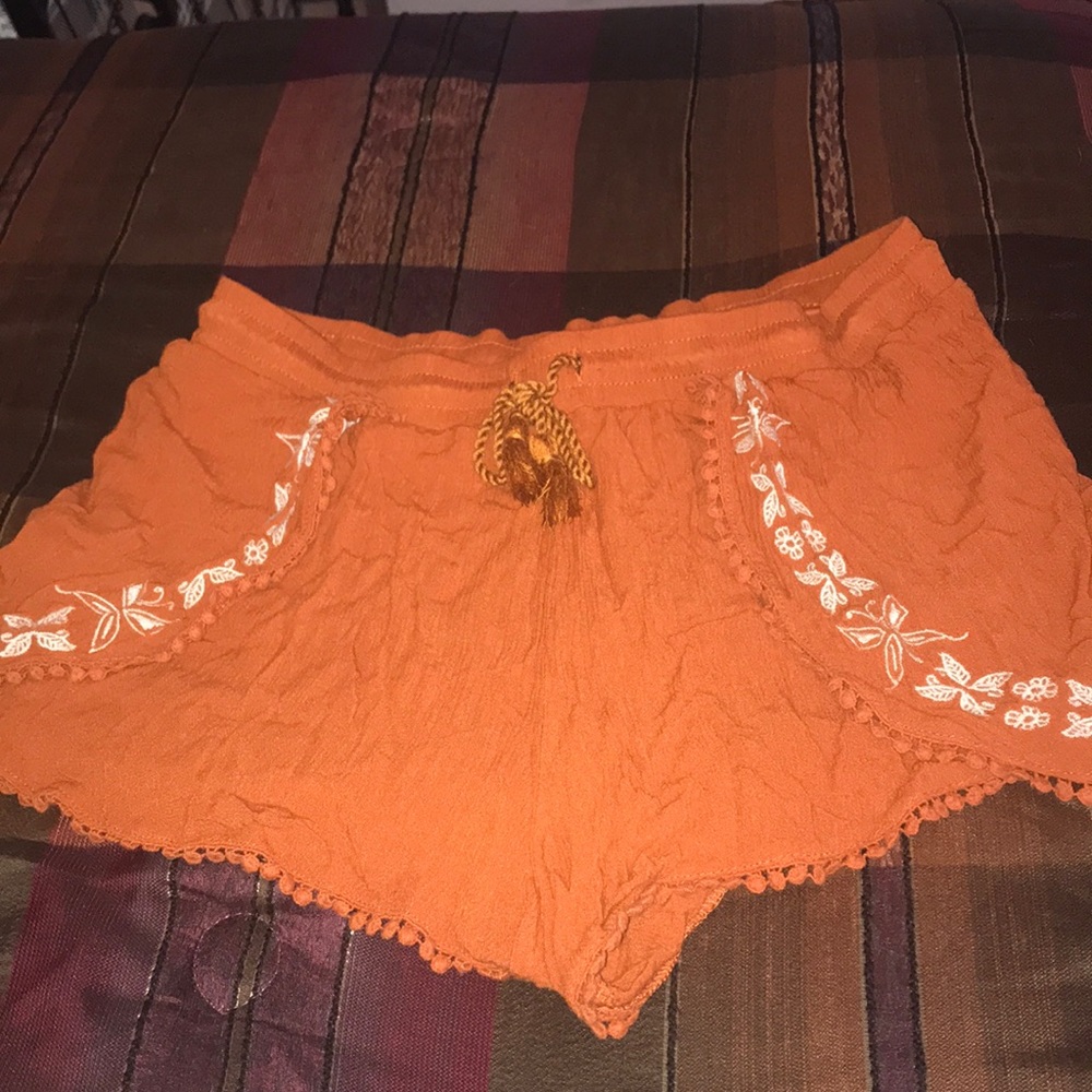 6 for 20 💜 Orange bohemian shorts by Love Tree